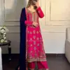 Vardan Ethnic Lc 1268 Chinon Silk Wholesale Pakistani Party Wear Salwar Suit Catalog